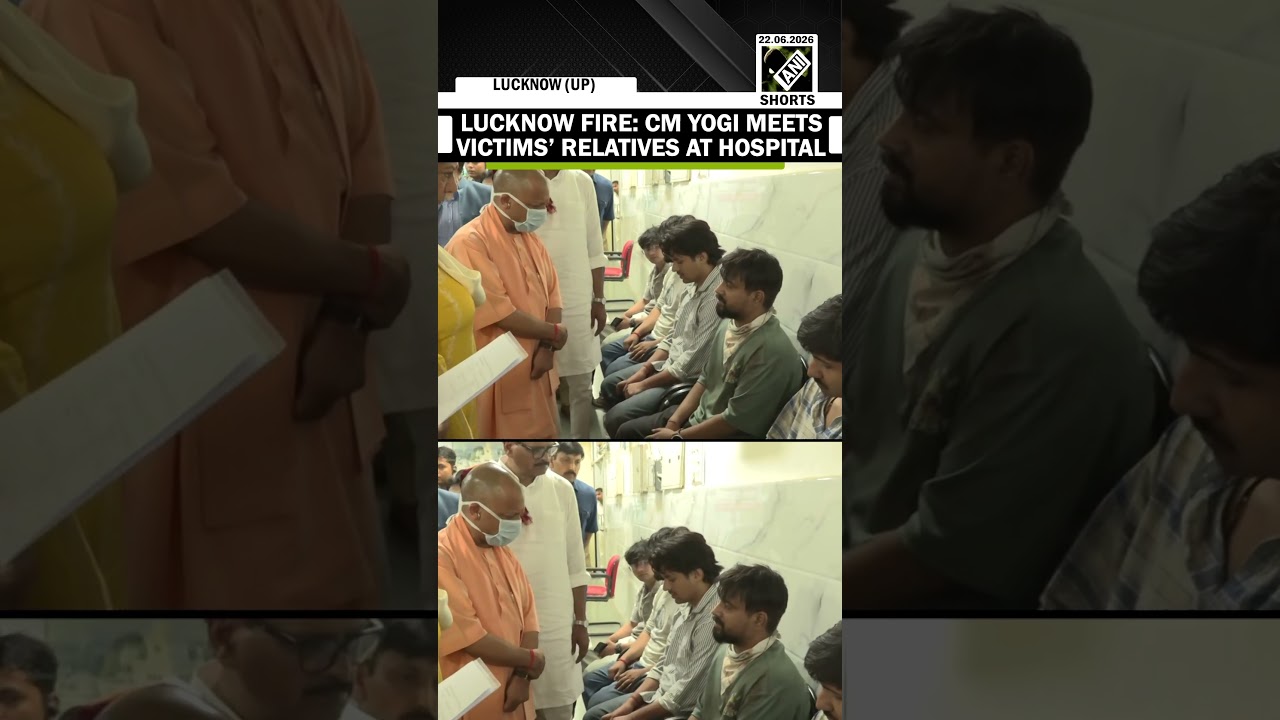 Lucknow Coaching Centre Fire: CM Yogi meets victims&rsquo; relatives at KGMU hospital