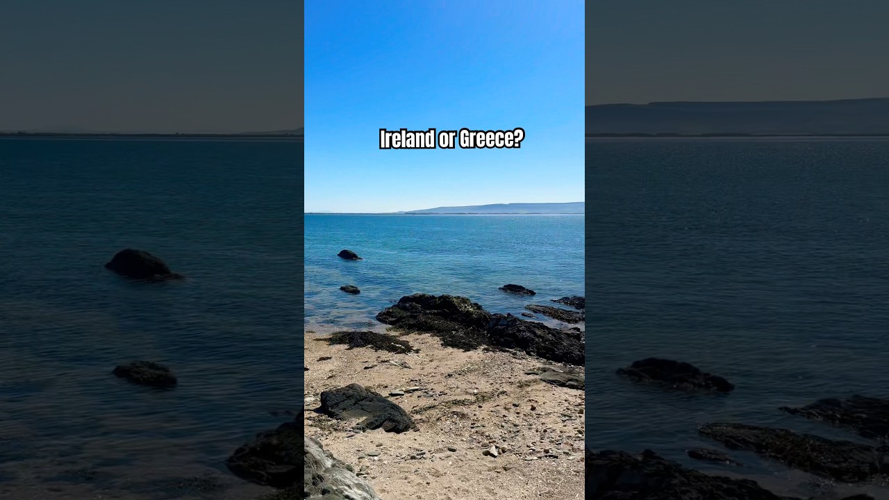 The water sparkling 😍✨ (moville, donegal 📍) #ireland #irishtourism #donegal #exploreireland