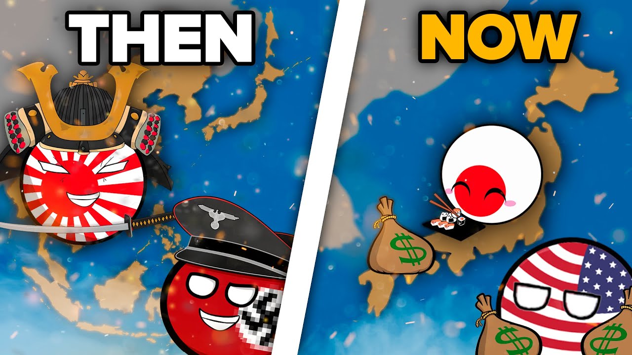 Countryballs Relationship Then and Now | Countryballs Animation