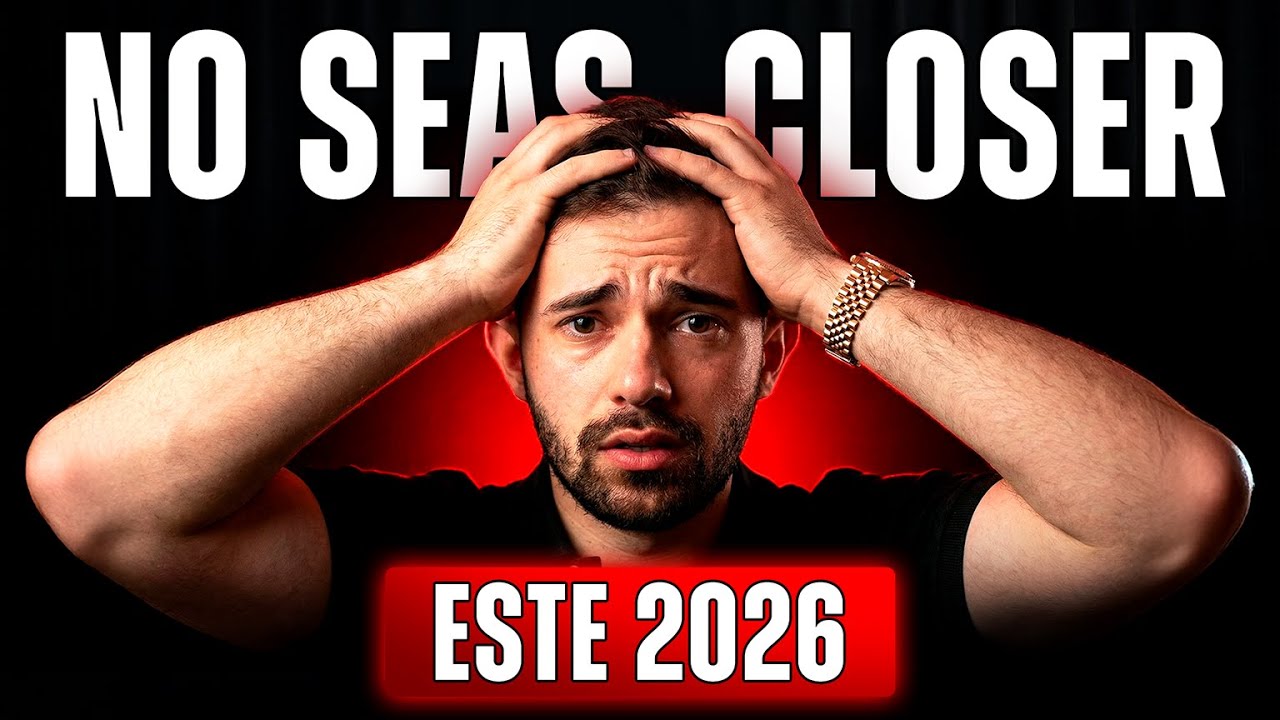 La verdad inc&oacute;moda de ser Closer de Ventas en 2026