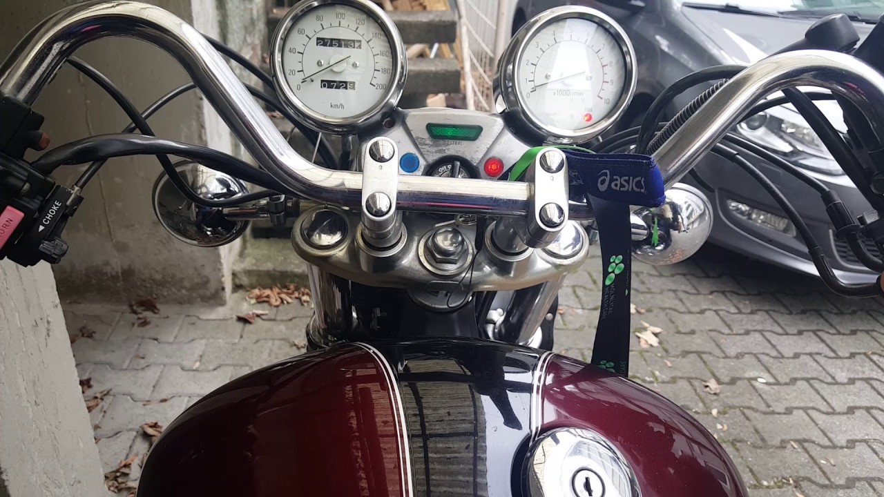 Yamaha Virago xv750 Pierwszy rozruch po zimie