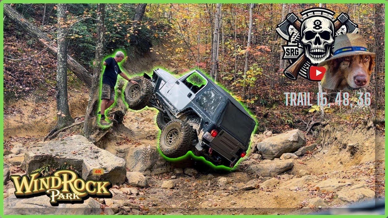Jeep Adventure Series - Windrock Park: Trail 15, 46 and 38 - Day 3