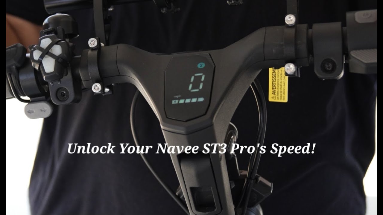 How To Unlock The Speed Limiter On The NAVEE ST3 Pro