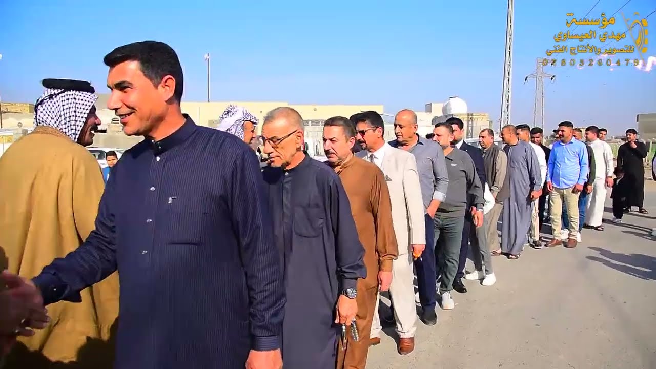 عقد قرأن آل فهد واسط قضاء الحي 