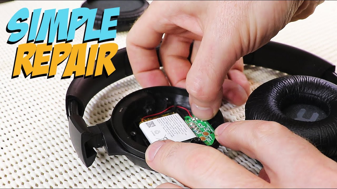 How To Repair JBL Bluetooth Headphones