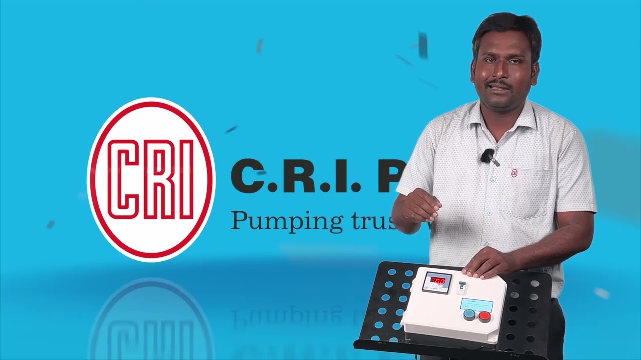 CRI Pumps - Demo Video for CRI Single Phase Borewell Starters