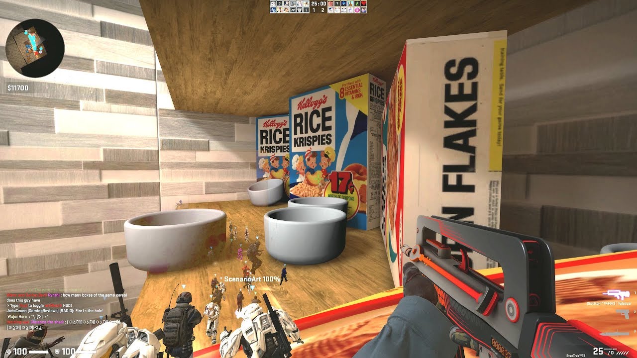 CSGO: Zombie Escape Mod - ze_Kitchen_v1_3 (Level 1) on GFL