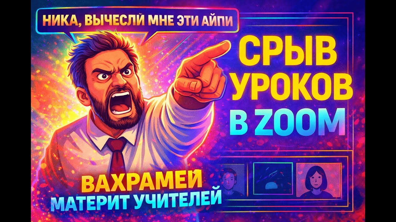 Рубрика - видео от подписчиков №2 | СРЫВ УРОКОВ В - ZOOM