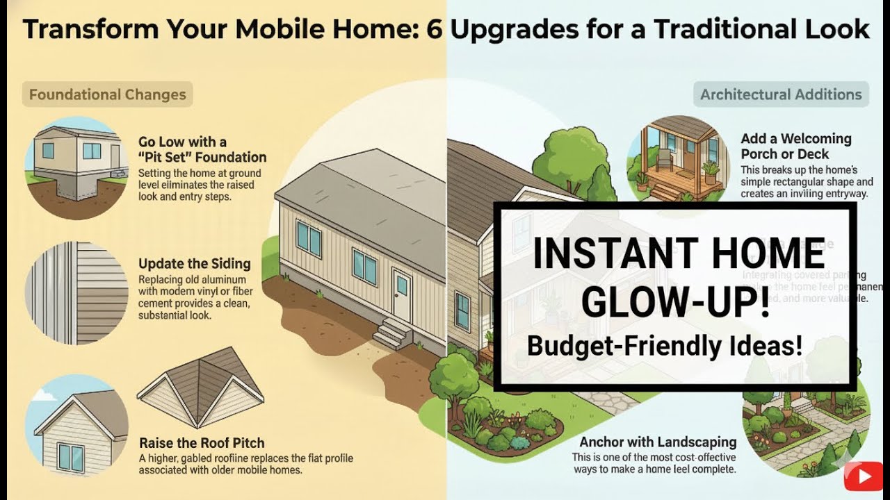 Transform Your Mobile Home Exterior