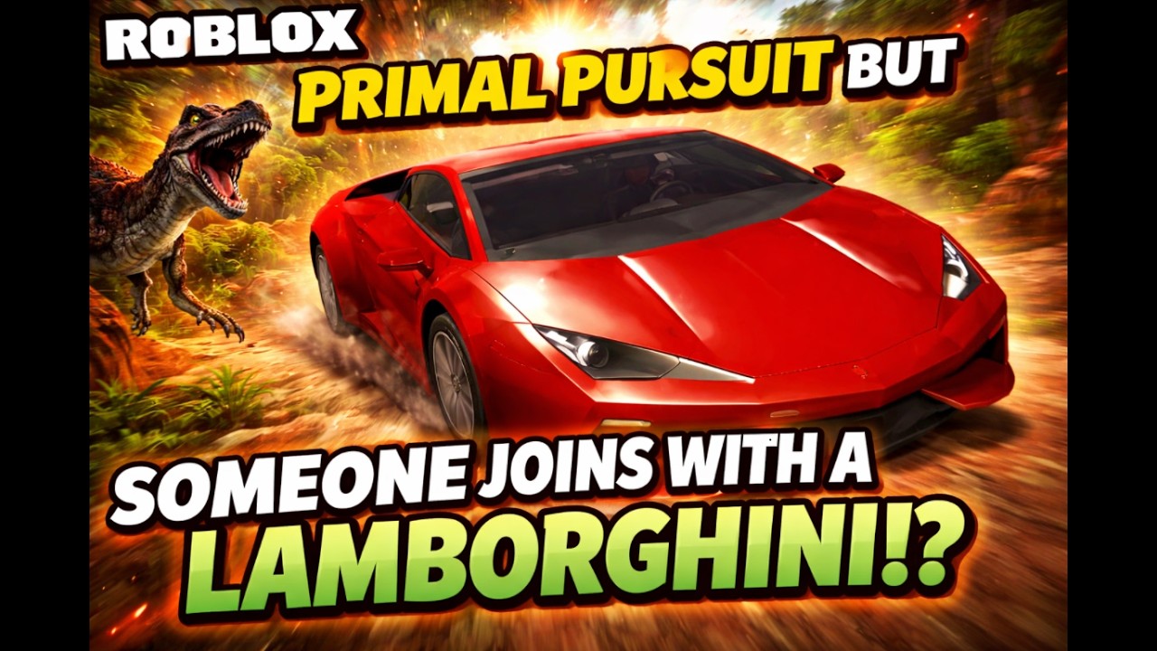 Primal Pursuit But Someone Joins With A Lamborghini!? Part 4