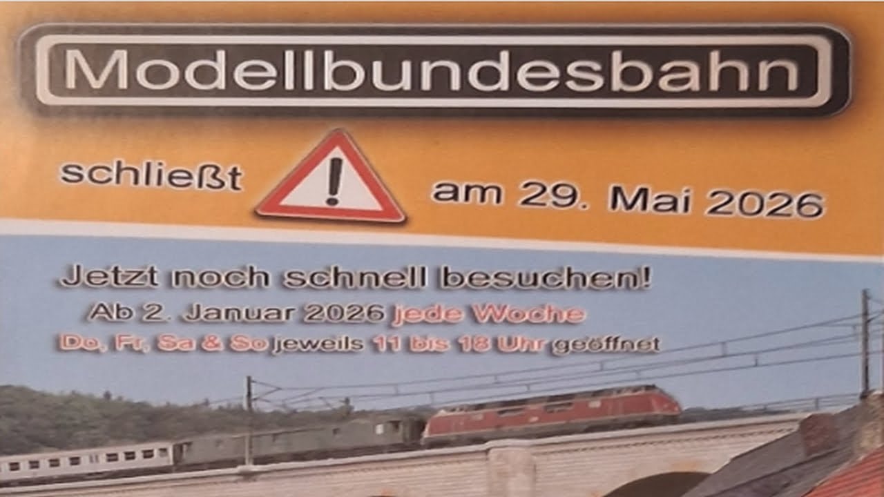 20 Jahre Modellbundesbahn | Ein Jubiläum – dann diese Nachricht