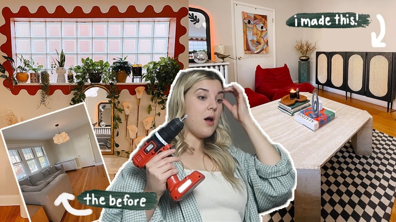 ЭКСТРЕМАЛЬНОЕ ЭКОНОМНОЕ ПРЕОБРАЖЕНИЕ + ТРАНСФОРМАЦИЯ ГОСТИНОЙ *Хаки от Ikea Ivar, сделай сам, эко...