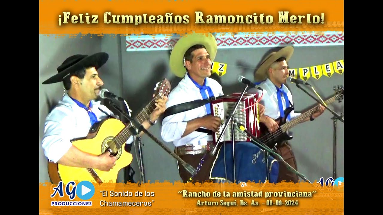 RAMONCITO MERLO FESTEJANDO SU CUMPLEAÑOS EN 