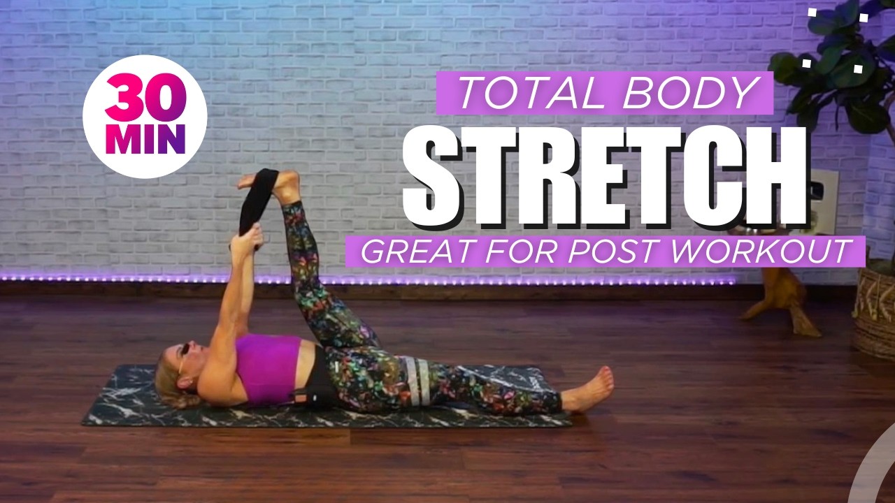 30 MIN - Full Body Stretch for All Levels - Improve Flexibility - Post Workout