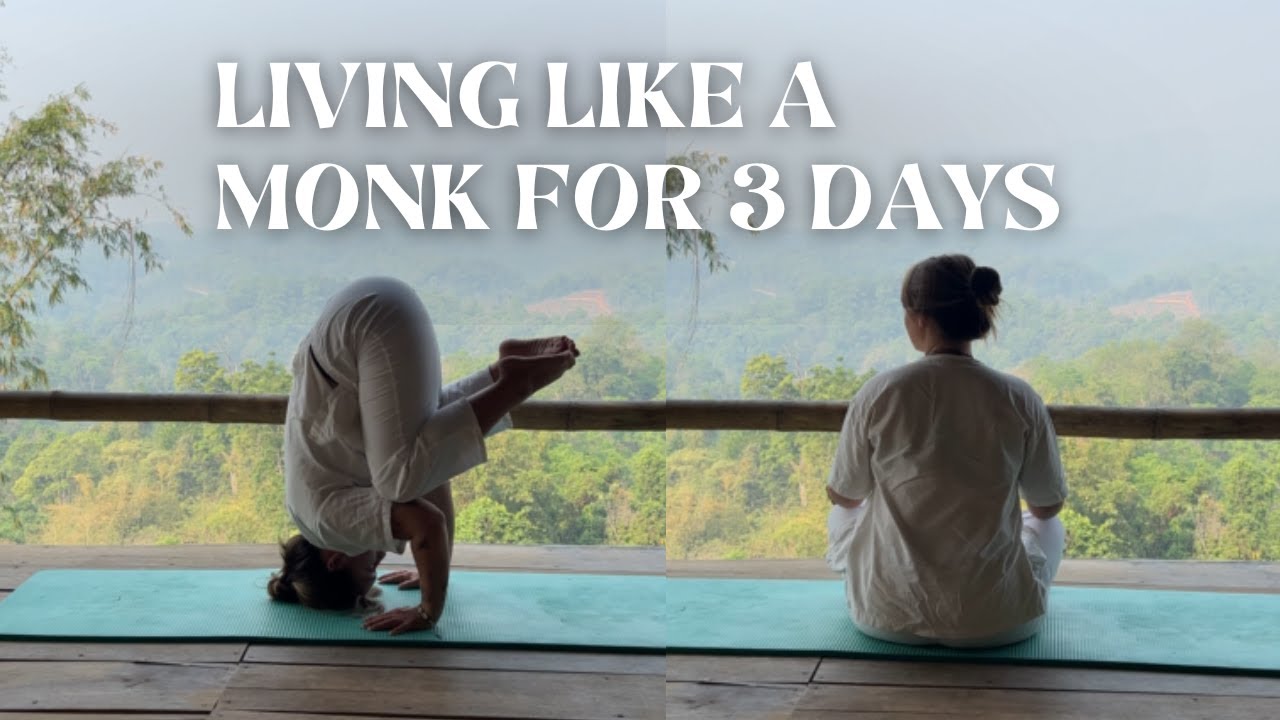Meditating with the Buddhist Monks in the north of Thailand