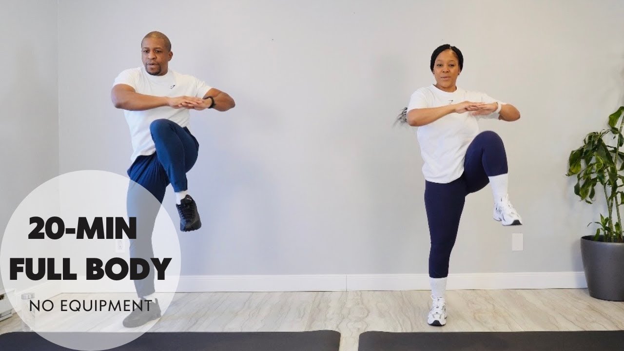 20 Min Cardio Blast | Full Body Workout, No Equipment, Burn Calories at Home