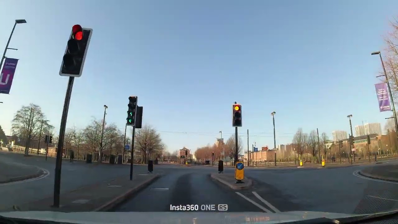 Drive through #Manchester #timelapse 