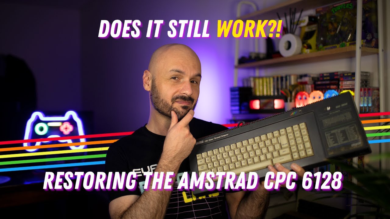 Can we get this untested AMSTRAD CPC 6128 working?