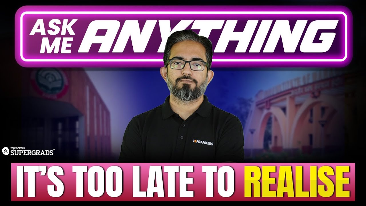 It’s Too Late to Realise! 🔥 IPMAT 2026 Ask Me Anything | Why Starting Early Changes Everything