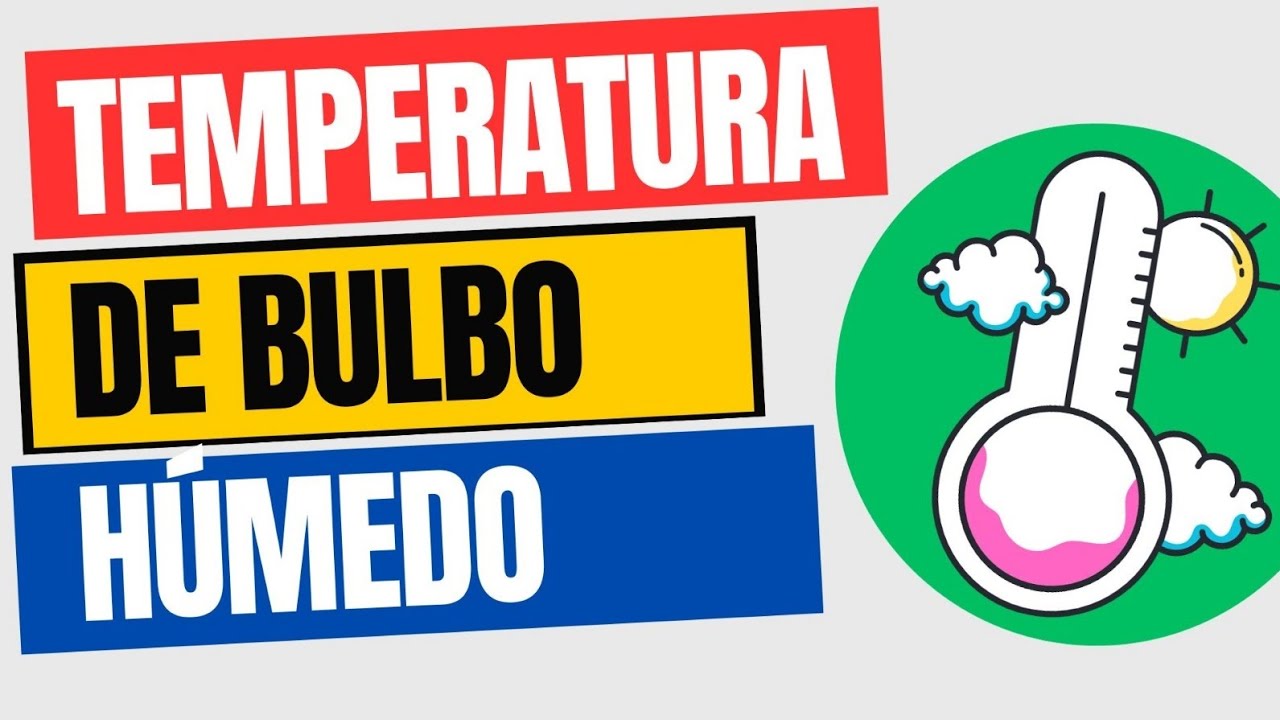 Temperatura de bulbo seco y húmedo/Humidificación