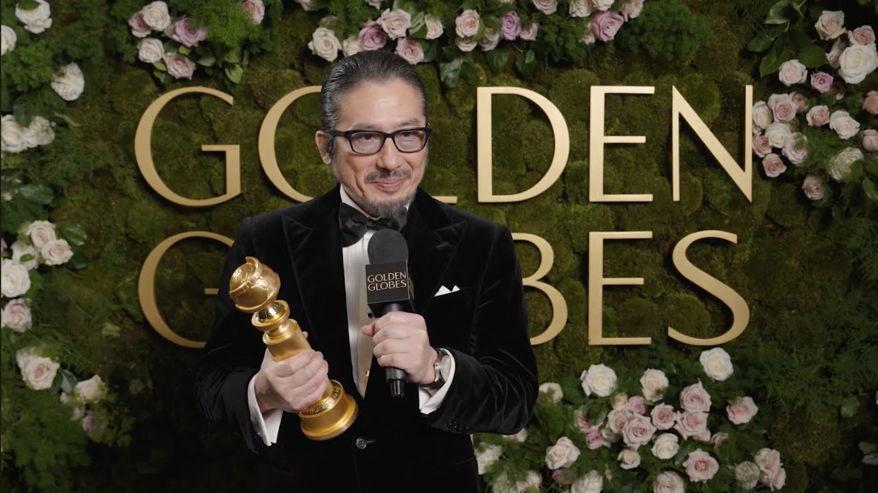 Hiroyuki Sanada Winner Interview | 82nd Annual Golden Globes