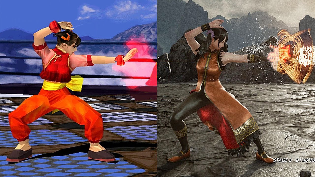 Tekken - Xiaoyu 10 Hit Combo Evolution Gameplay (1080p 60FPS) 2022
