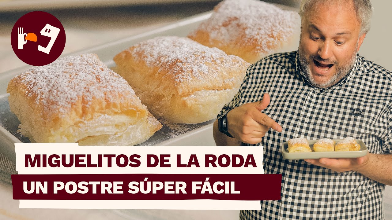MIGUELITOS de la RODA CASEROS: un postre súper fácil