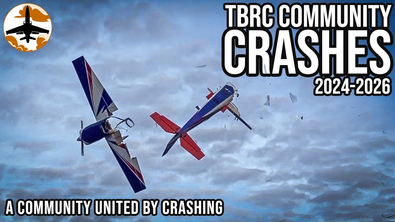 TBRC Community RC Airplane Crash Compilation 2024, 2025, 2026