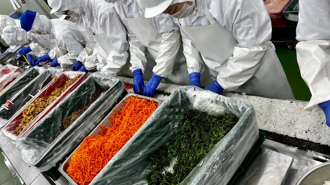 Другой уровень! Коллекция процессов массового производства корейских продуктов питания