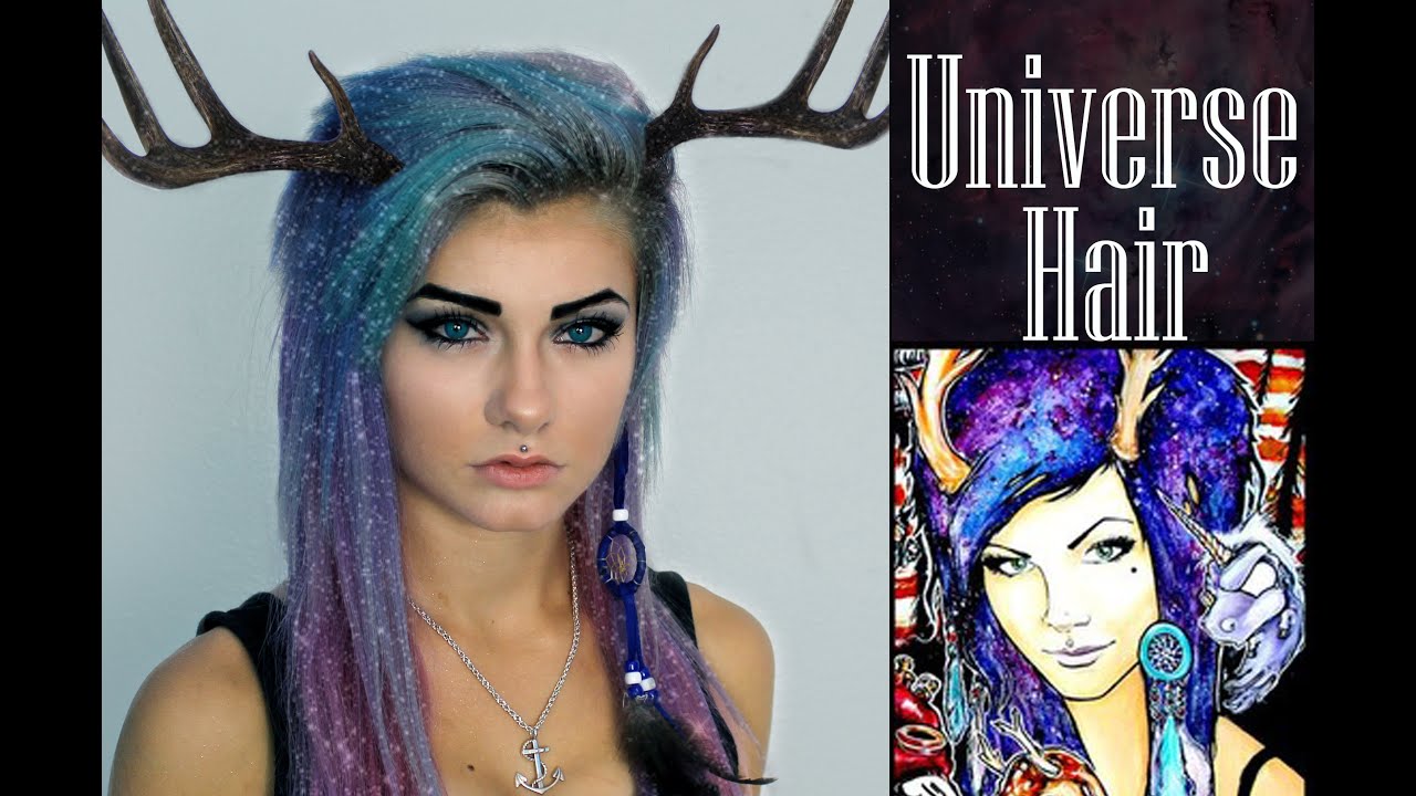 Dying my hair like GHOST TOWN'S UNIVERSE GIRL | HeyThereImShannon