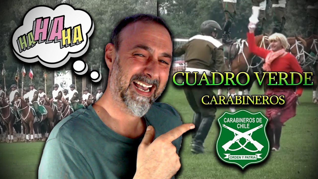 👉ESPAÑOL REACCIONA a CUADRO VERDE CARABINEROS de CHILE