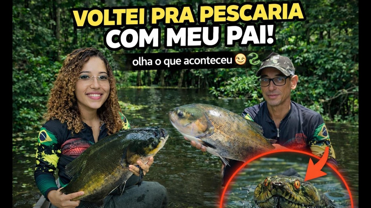 VOLTANDO A PESCAR COM MEU PAI DEPOIS DE MUITO TEMPO/ RAIZ DA AMAZÔNIA 🎣🌿