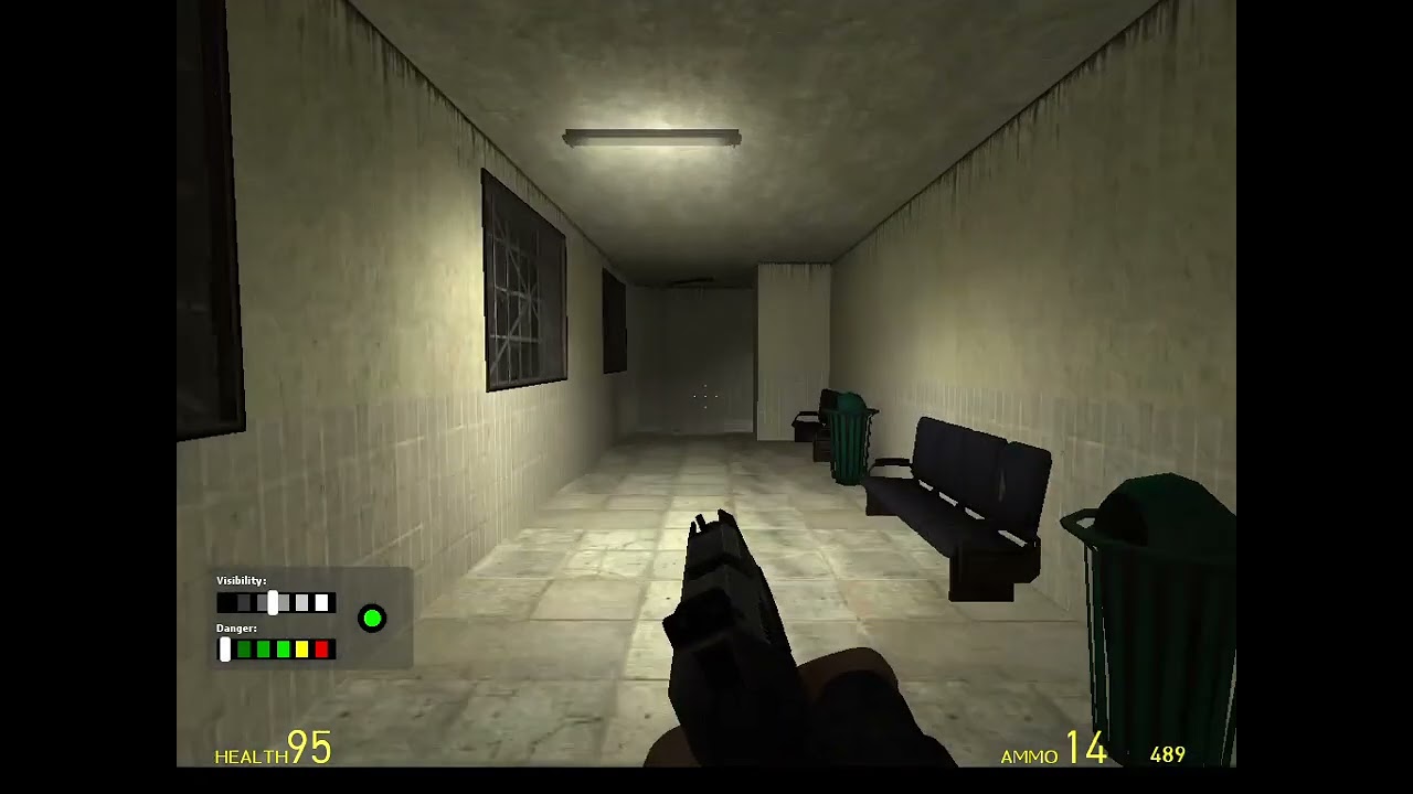 Garry's mod escaping from scp 096 (very short video)