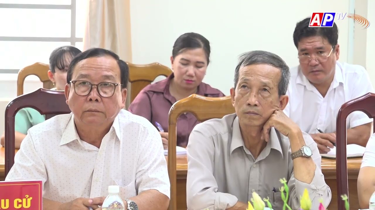 Ban Chỉ đạo bầu cử xã An Phú Hội nghị đánh giá tiến độ công tác chuẩn bị bầu cử