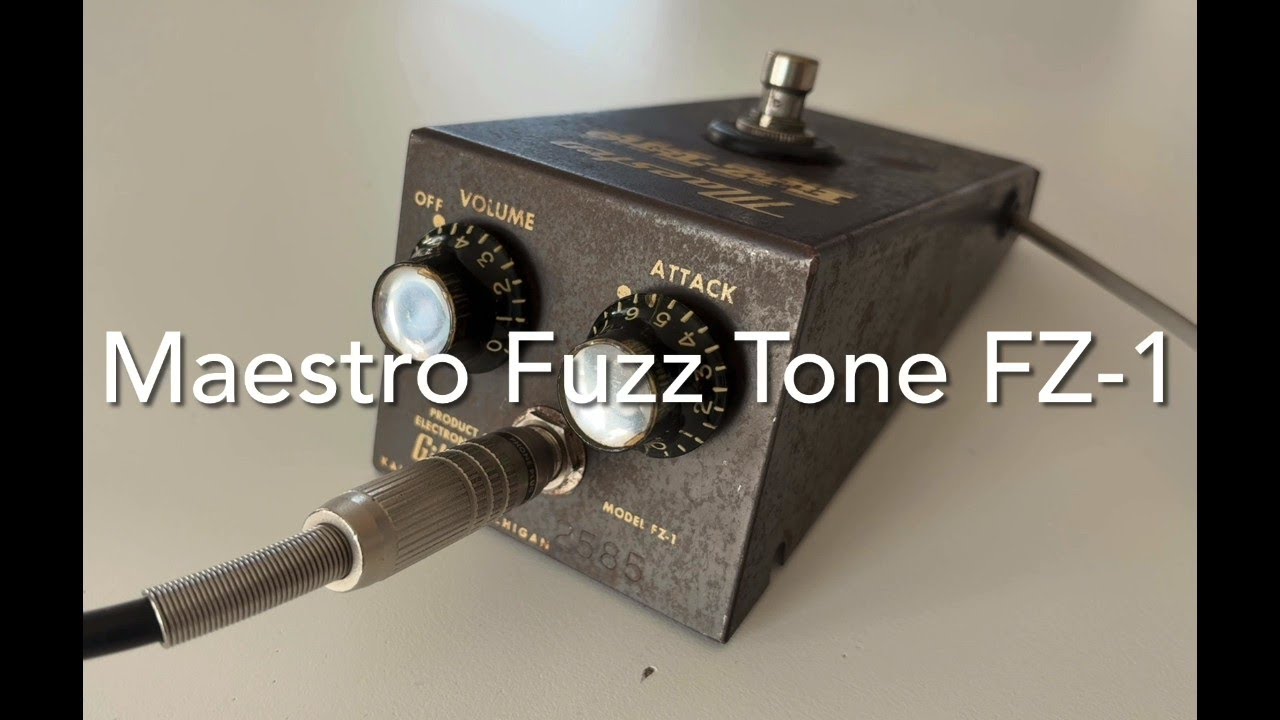 Maestro Fuzz-Tone FZ-1
