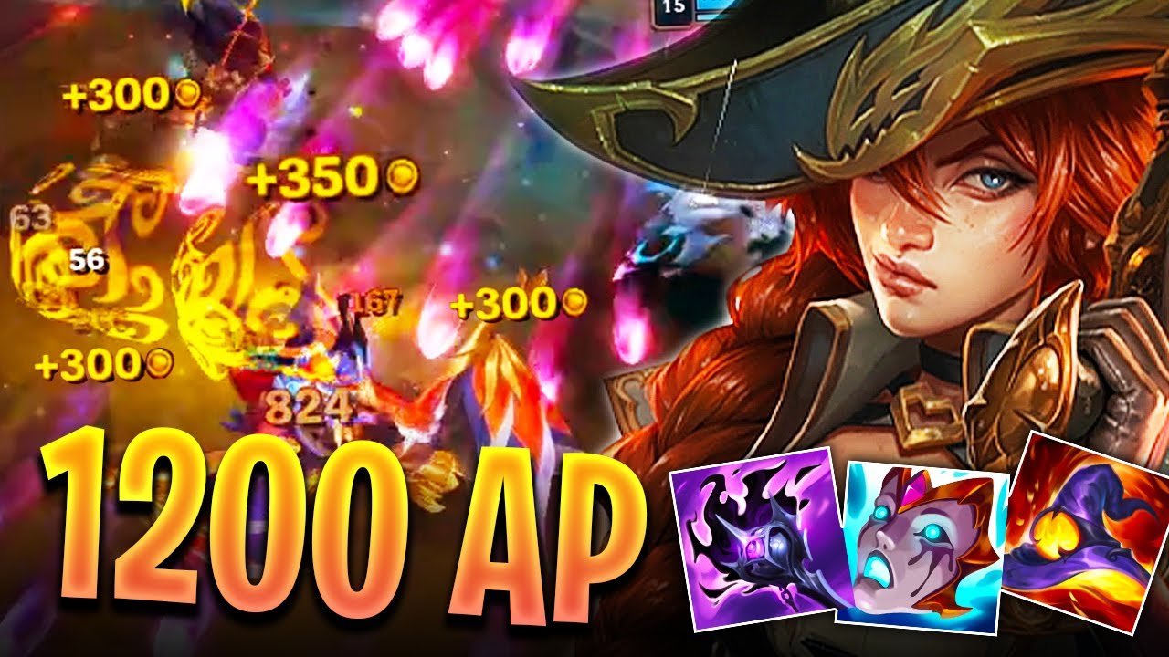 Pentakill Mašina aka 1,200 AP Miss Fortune