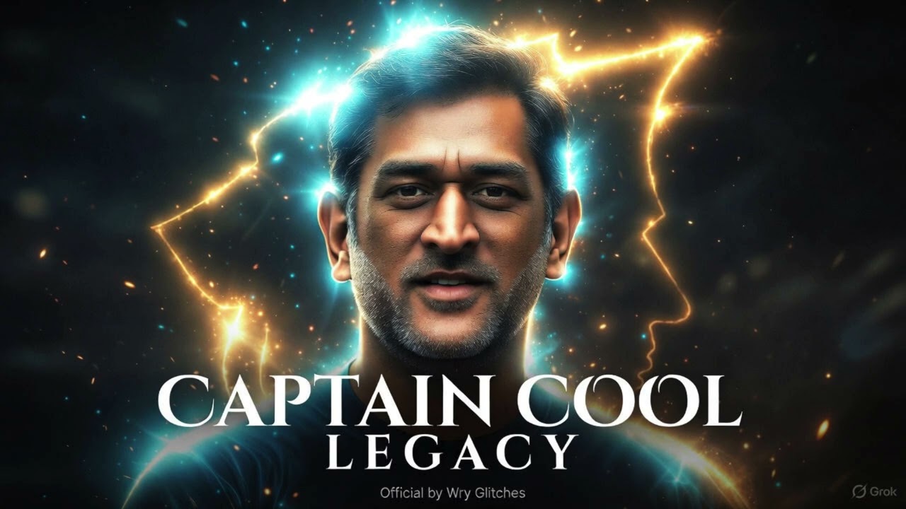 Captain Cool Legacy | MS Dhoni Tribute Anthem | Official by Wry Glitches