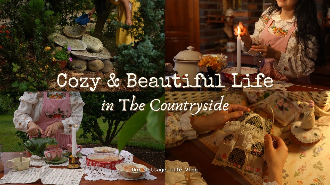 🧺🕯️Slow Living in a Country House | Cozy Life in the Countryside 