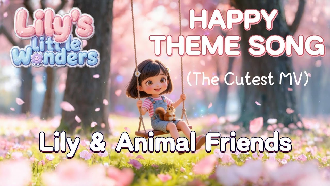 Lily's Happy Theme Song! 🌸 Sing Along with Animal Friends (Official MV)