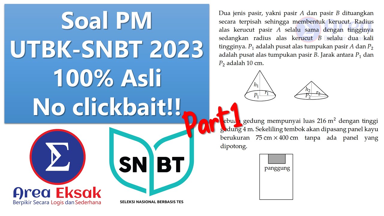 Soal (Bocoran) PM (Penalaran Matematika) UTBK SNBT 2023