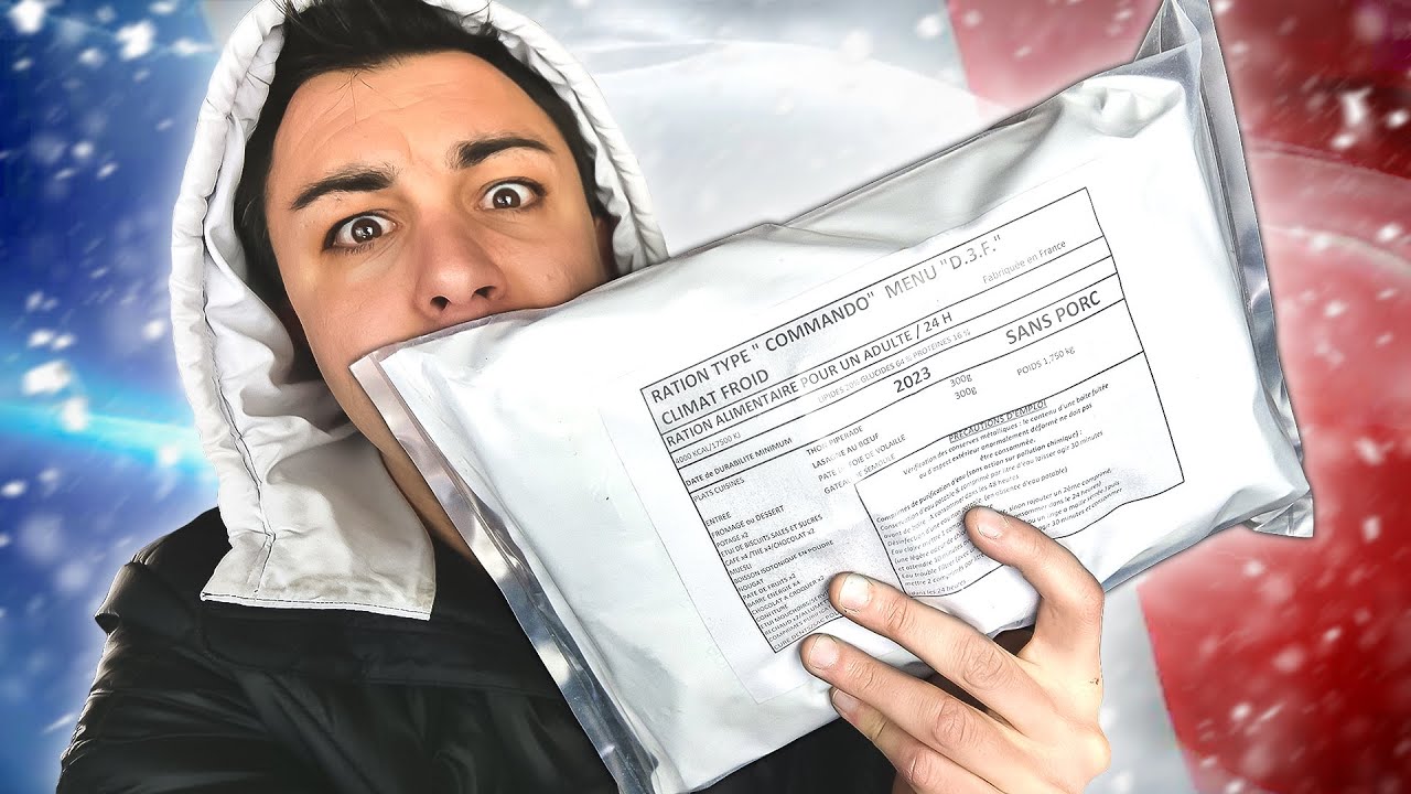 RATION DE COMBAT COMMANDO POLAIRE Fran&ccedil;aise 2021 !