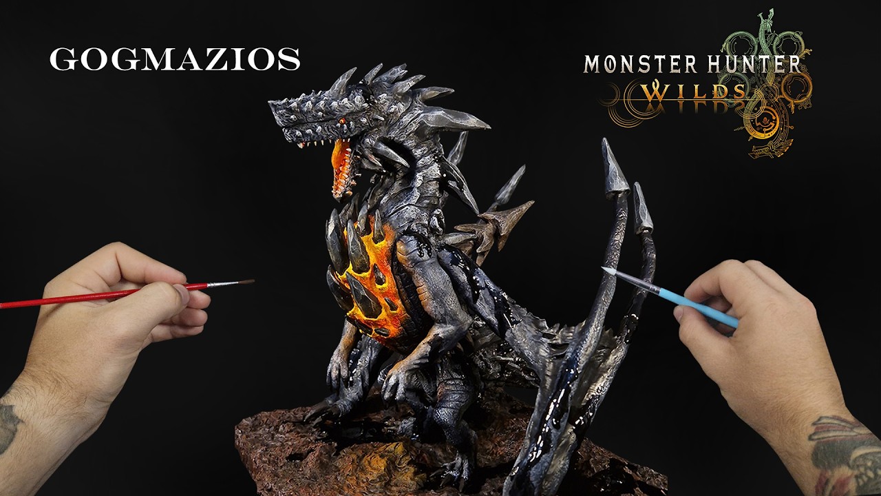 Как я собственноручно создал модель GOGMAZIOS из Monster Hunter Wilds