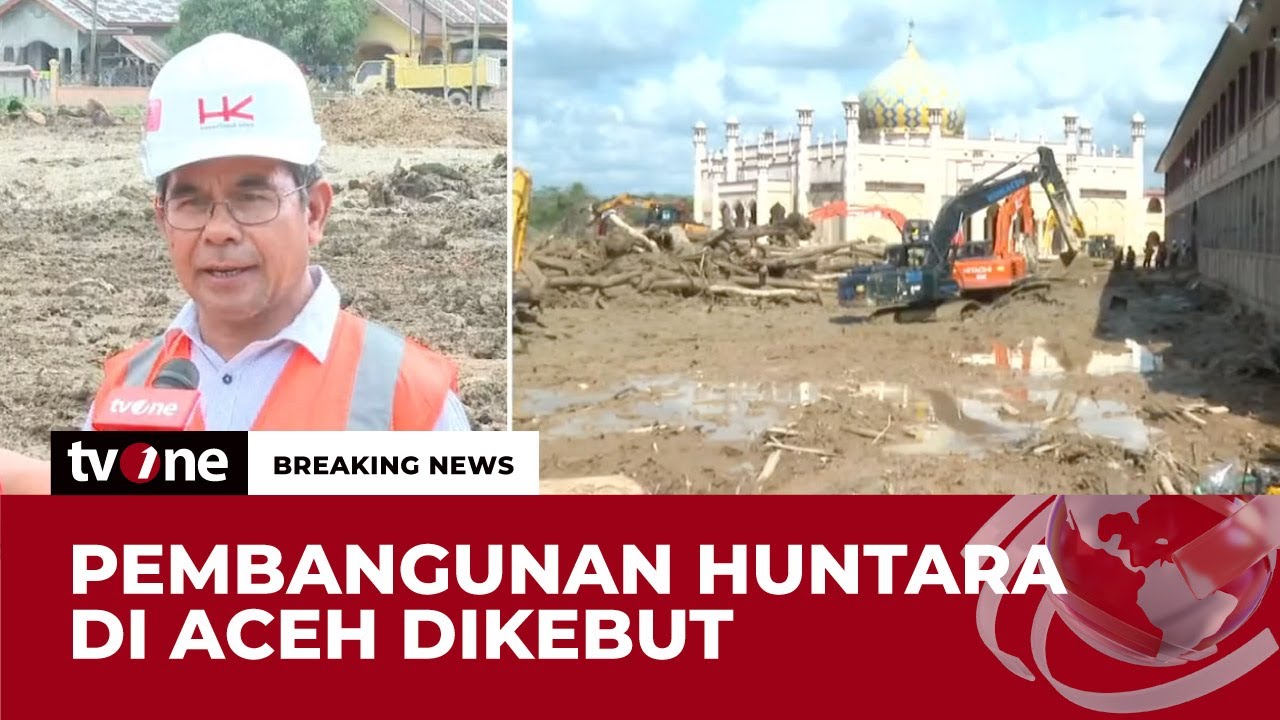 Hari Kedua, Proses Pembangunan Hunian Sementara di Aceh Tamiang | Breaking News