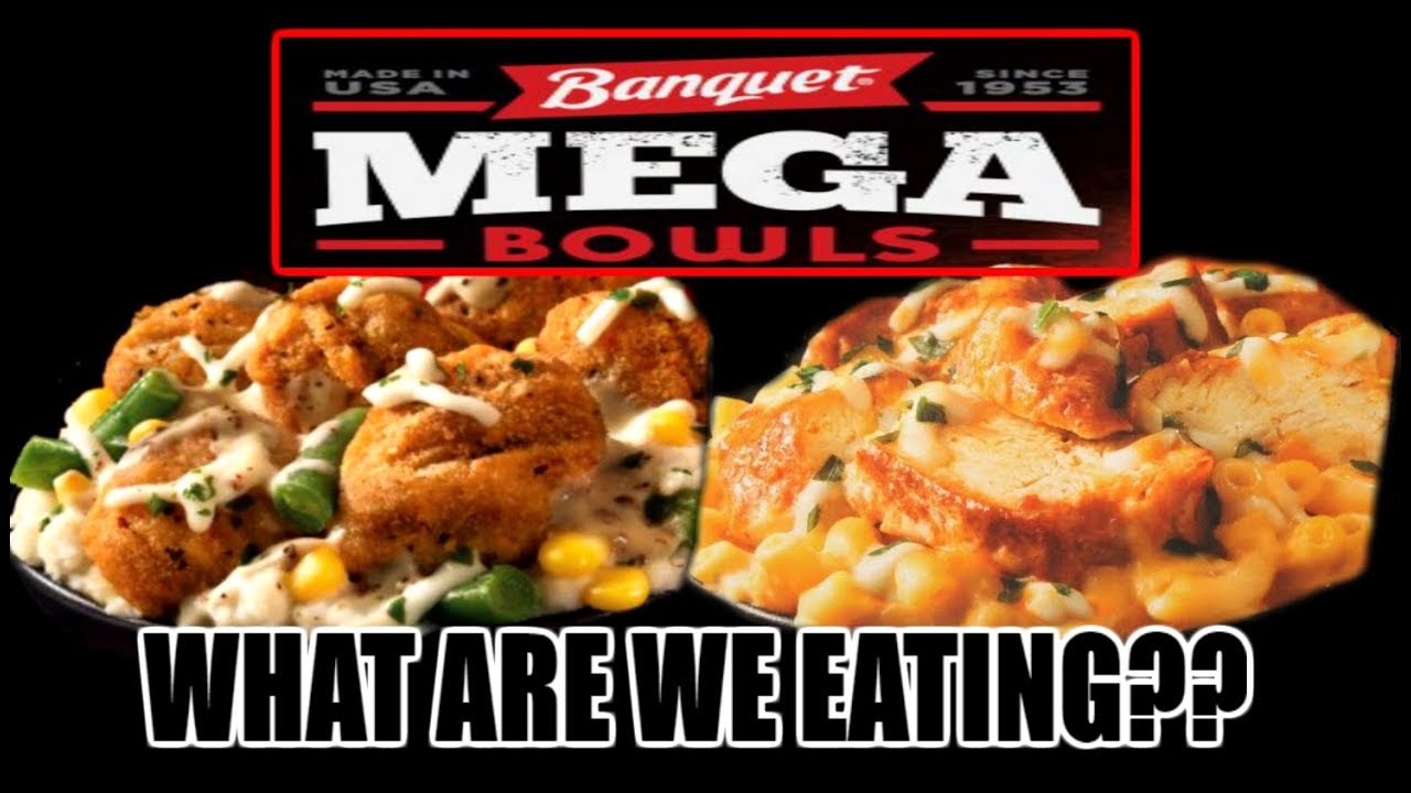 Banquet MEGA Bowls - WHAT ARE WE EATING?? - The Wolfe Pit