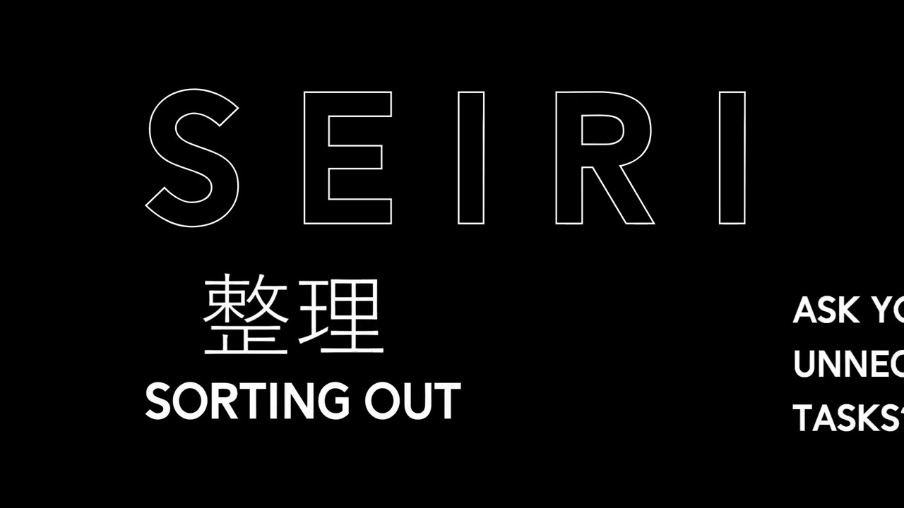 SEIRI - 5S