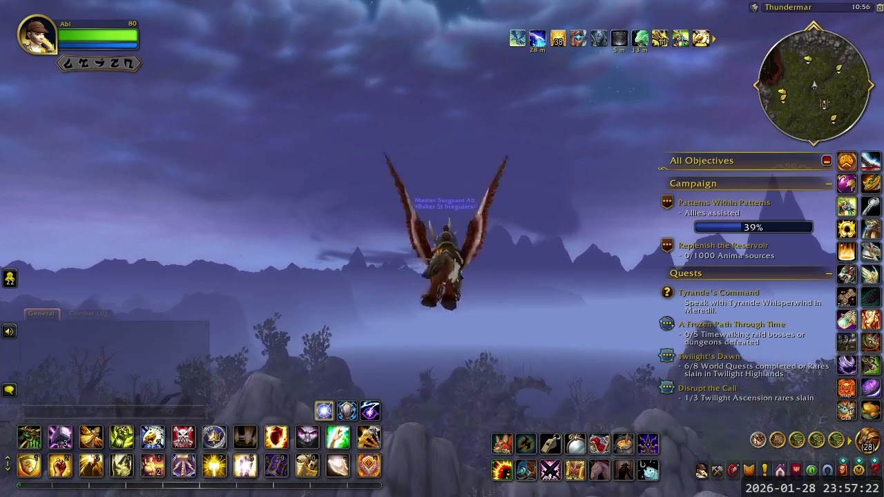 Midnight Pre-Patch Adventures Part 002 and Twilight Highlands Retro Questing Part 1