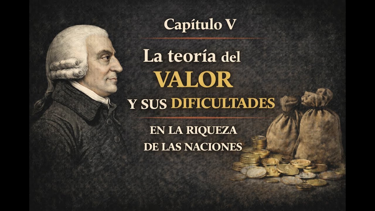 Las dificultades de Adam Smith en desarrollar la teoría del valor | La riqueza de las naciones Cap 5