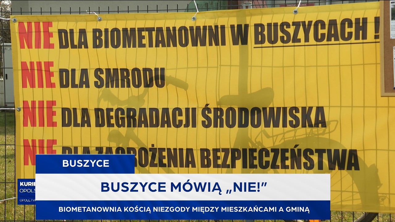 Buszyce m&oacute;wią &bdquo;NIE!&rdquo;. Biometanownia kością niezgody między mieszkańcami a gminą