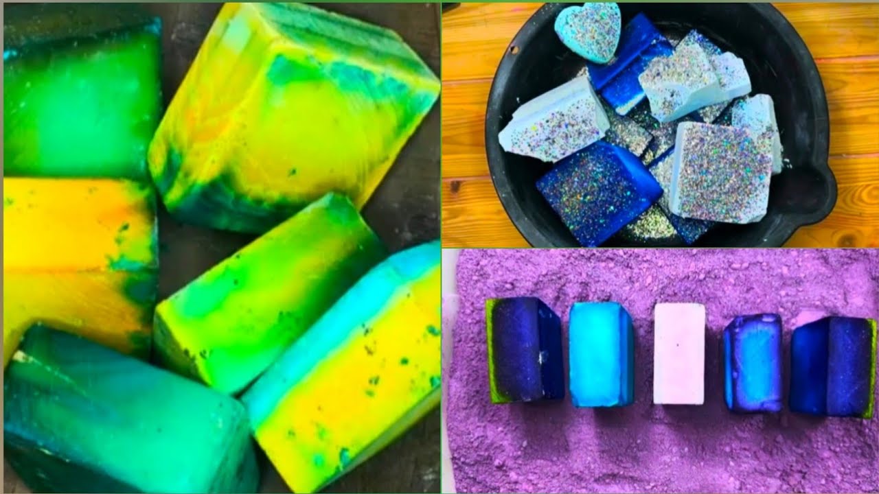 💜🍬💚 Soft Gritty Gymchalk 💚🍬💜 Asmr Gym Chalk Edits | Satisfying Gymchalk Crush 💚🍬💜