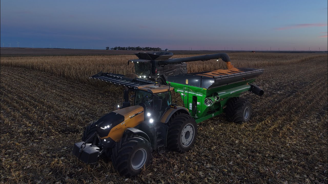 See Harvest Efficiency: Drones Documenting Fendt IDEAL